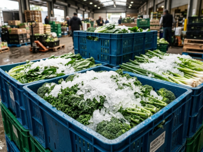 Flake Ice for produce