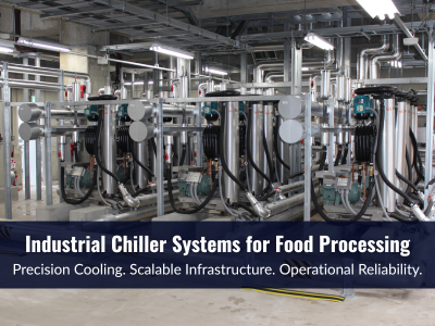 Deepchill's advance industrial chiller for food processing industries
