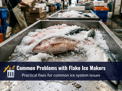 Common Flake Ice Maker Problems Industries face