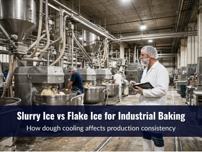 Slurry Ice vs Flake Ice for Dough Cooling